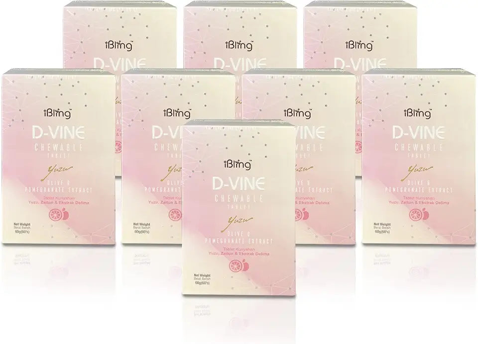 Pomegranate Olive Extract Collagen Tripeptide 60's x 8 Bottles V9791