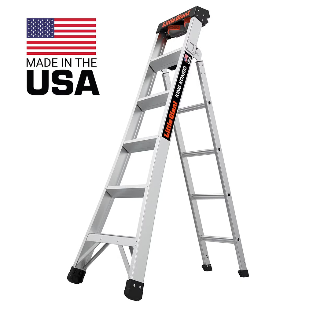 Aluminum 3-in-1 Combo Ladder, Type 1A - 300 lbs. Rated B91042