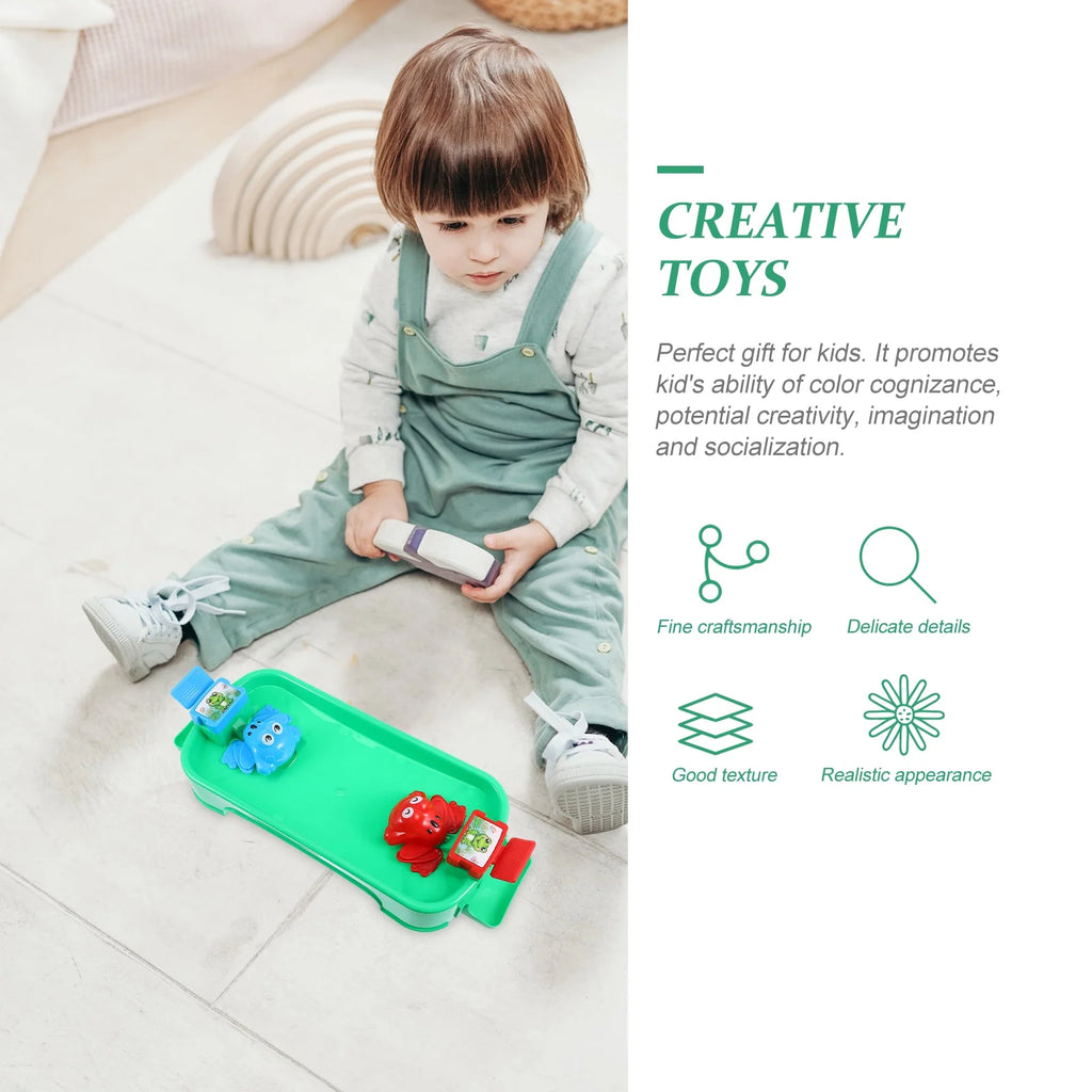 Frog Travel Board Frogs Eating Beads Kids Plastic Toy L78454