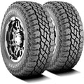 Pair of 2 LT 285/70R17 121/118Q E 10 Ply Mud Tires L6340