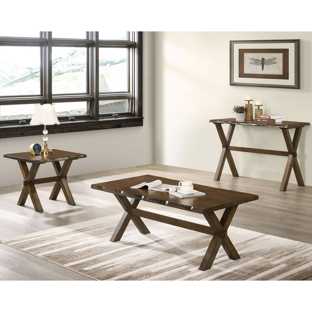 Walnut Solid Wood End Table R64974