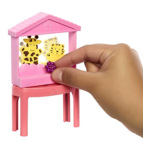 3 Dolls Playset with Furniture & 15+ Accessories W977