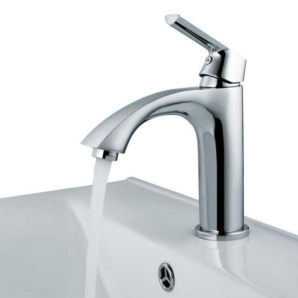 Chrome Single Hole Bathroom Faucet N2073