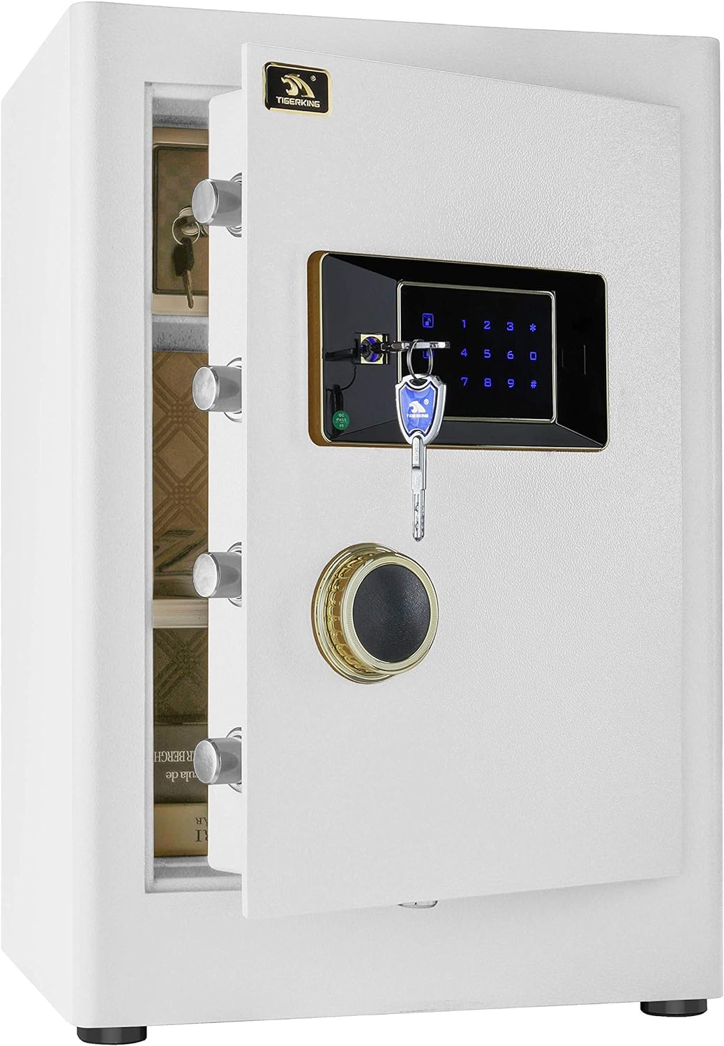 White 2.05 Cubic Feet Digital Safe Box G60708