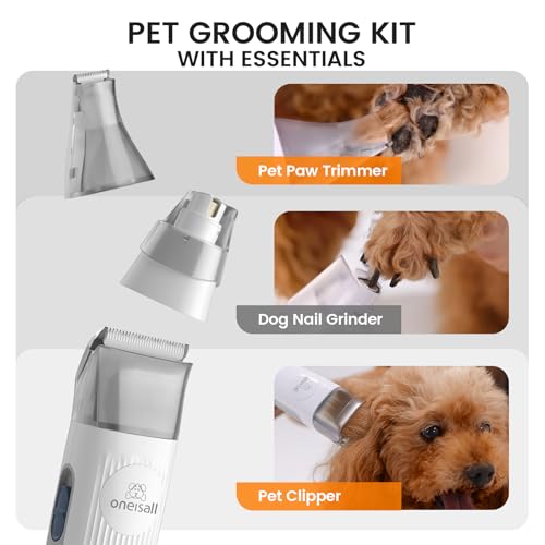 Dog Grooming Vacuum with Clipper Nail Grinder Z22733