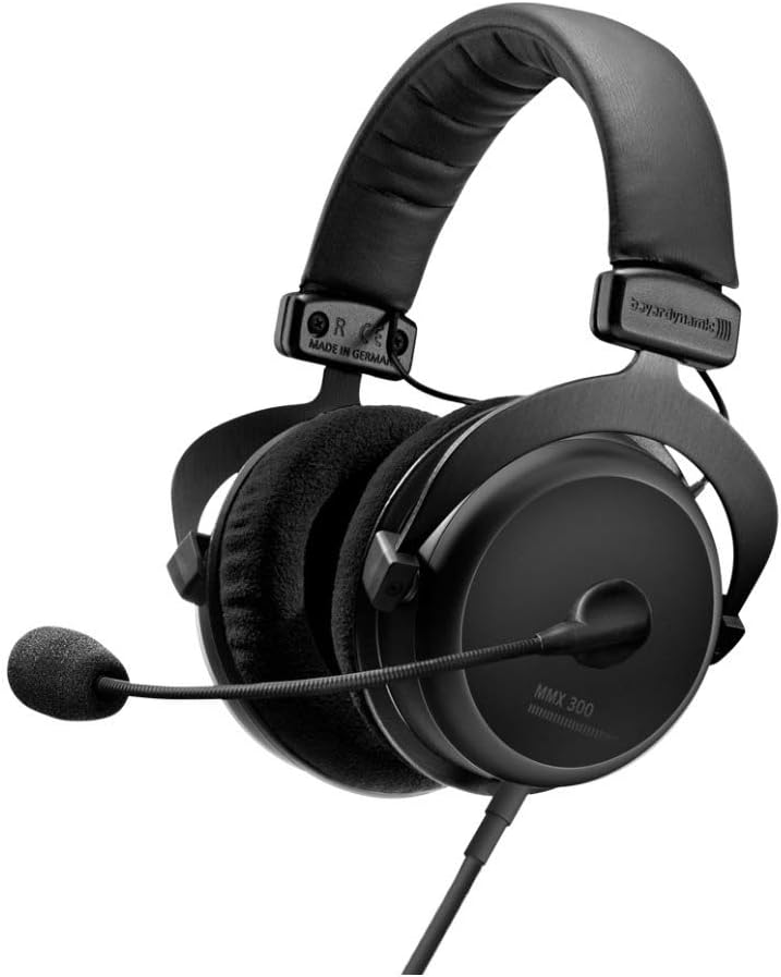 MMX 300 2nd Generation Gaming Headset with Detachable Cable and Hard Shell Headphone Case Bundle P7552