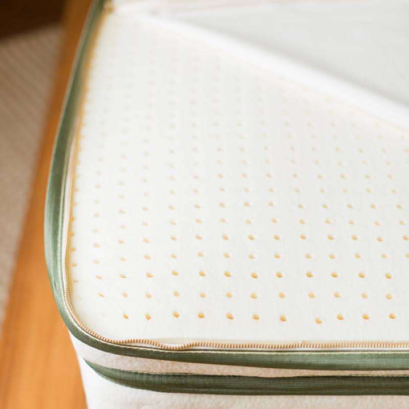 King Firm Natural Organic Latex Mattress Topper Q410