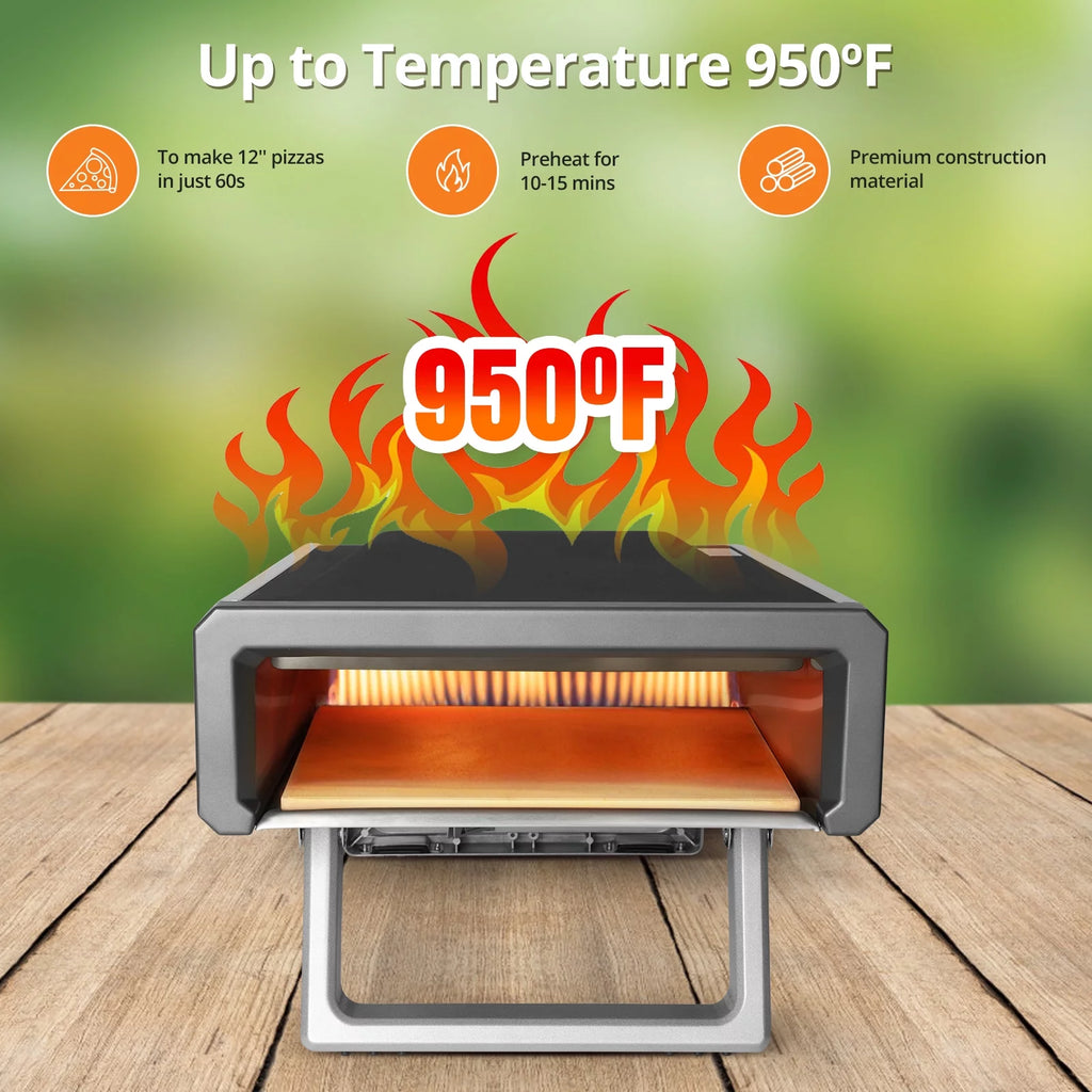 Portable Stainless Steel Gas Pizza Oven F899893