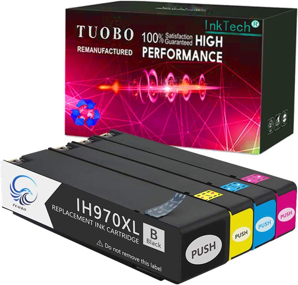 1 Set Ink Cartridges Compatible with Officejet Pro Printers P98975