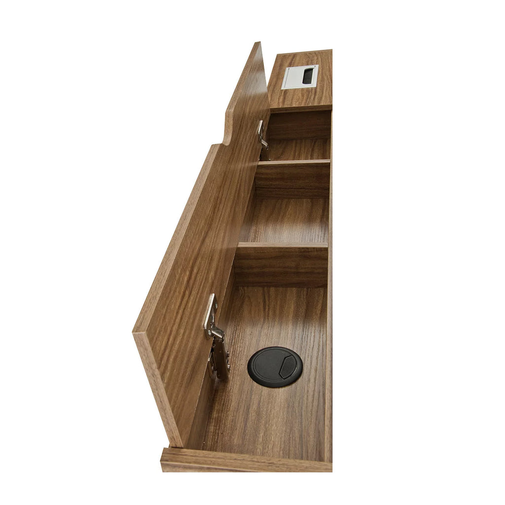 Compact Computer Desk with Storage Y999094