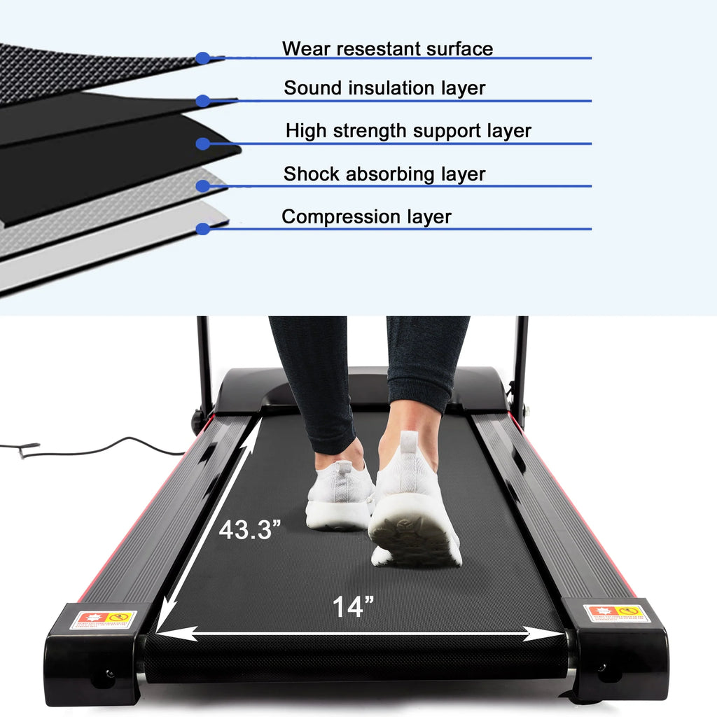 Folding Treadmill with Incline & Screen S75775
