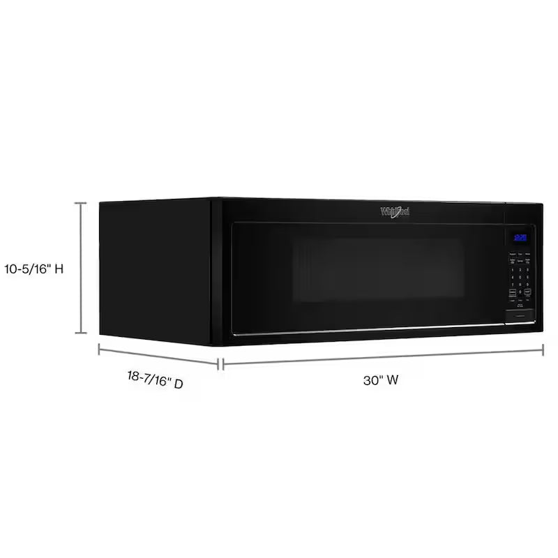 Black Over the Range Microwave Y535115