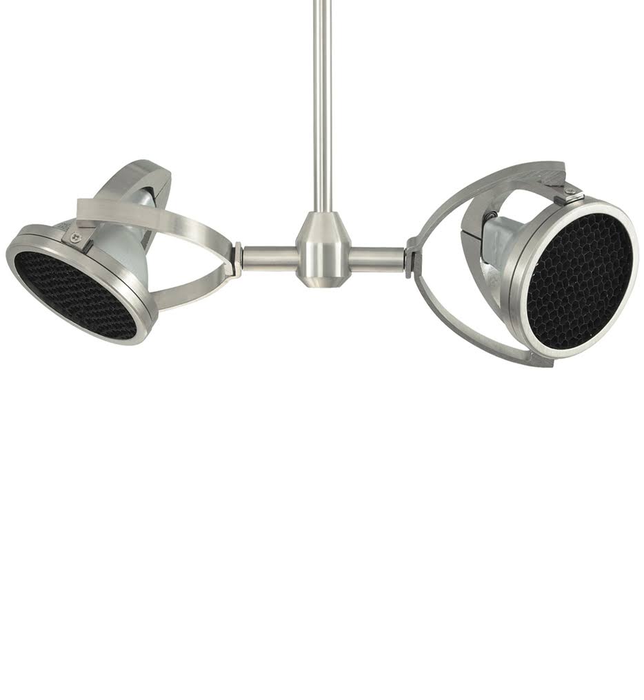 Satin Nickel Track Head B5913