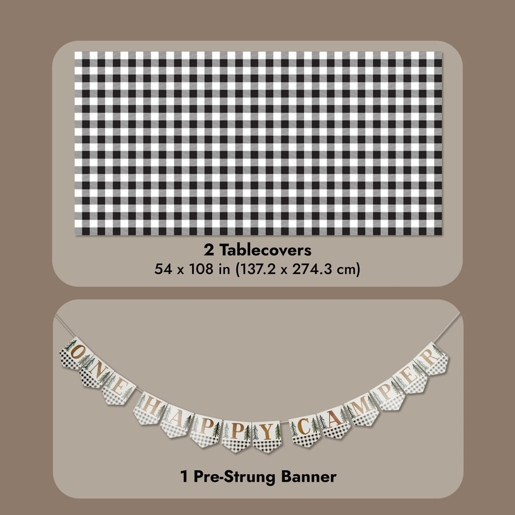 Camping-Themed Party Decorations (Serves 24) Z439