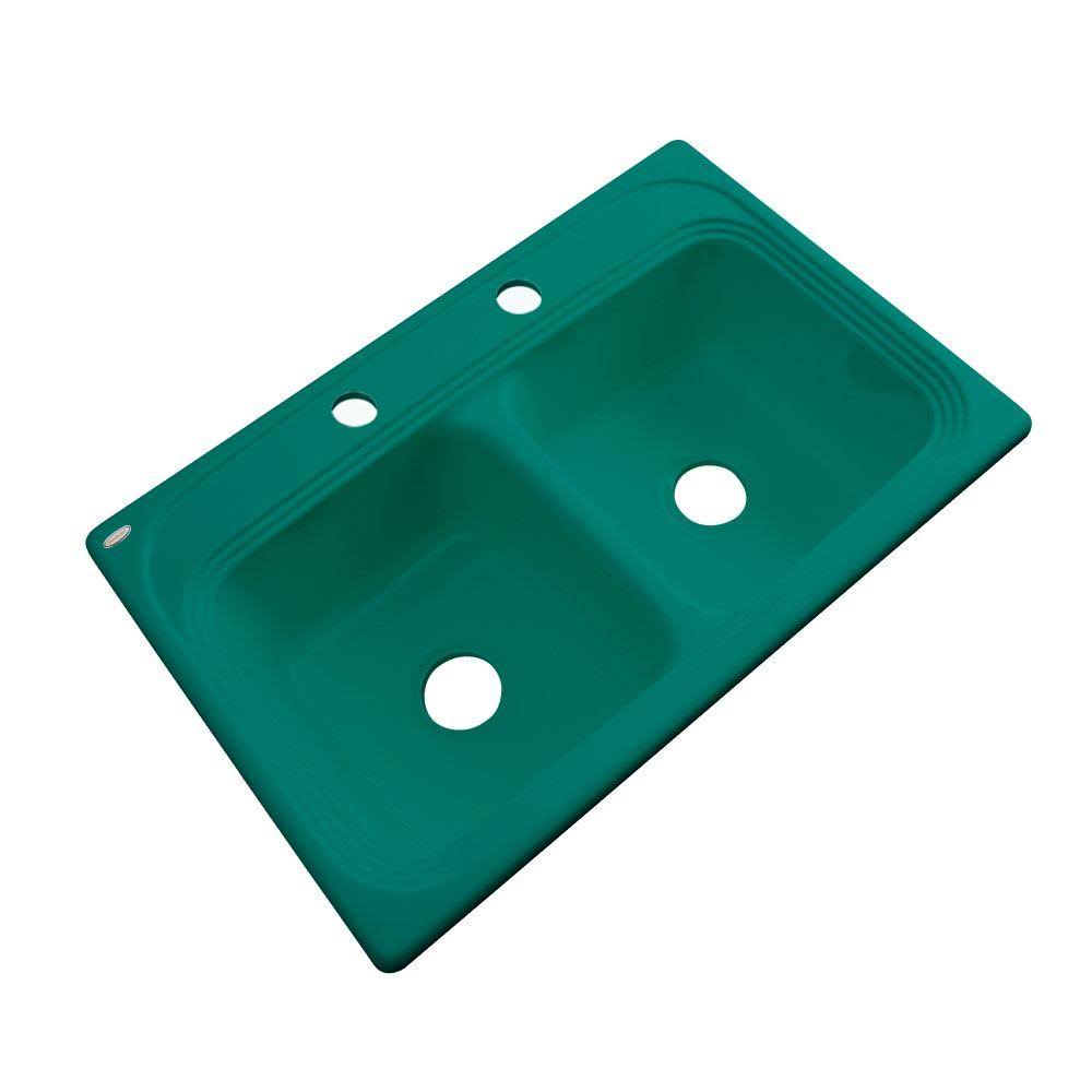 33 in. Double Bowl Kitchen Sink C562896