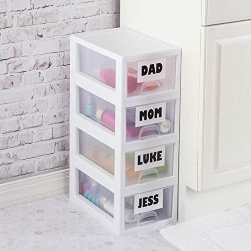 Clear 27 Quart Stacking Drawer R7418