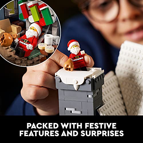 Santa’s Visit Christmas House Building Set I904819