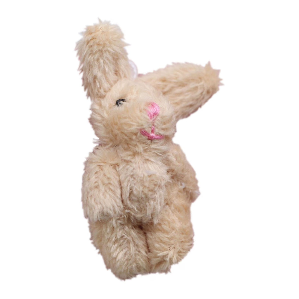Khaki Rabbit Miniature Plush Doll E750811
