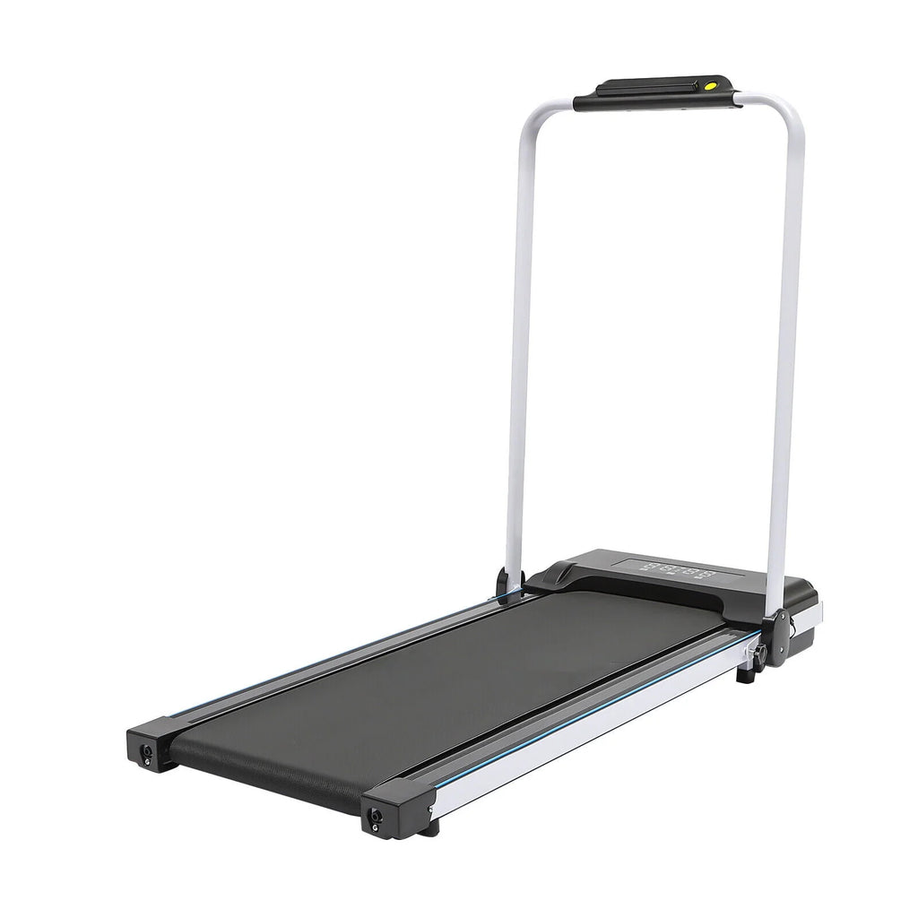 2 In 1 Electric Treadmill Walking Pad with Remote Black F26698