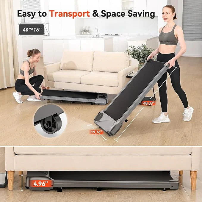 Walking Pad Treadmill 265 lbs Capacity 2.5HP Y8149