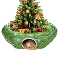Green Christmas Tree Skirt Bed Z881896