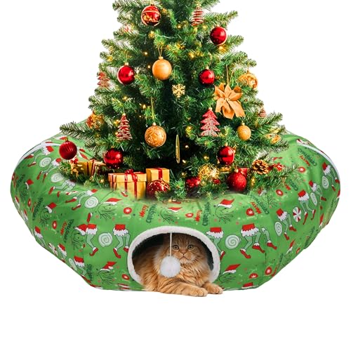 Green Christmas Tree Skirt Bed Z881896