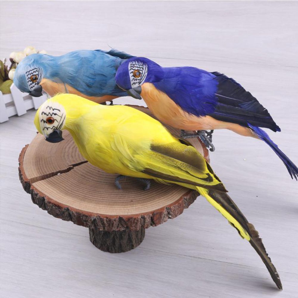 RED 35CM Parrot Figurine U8610