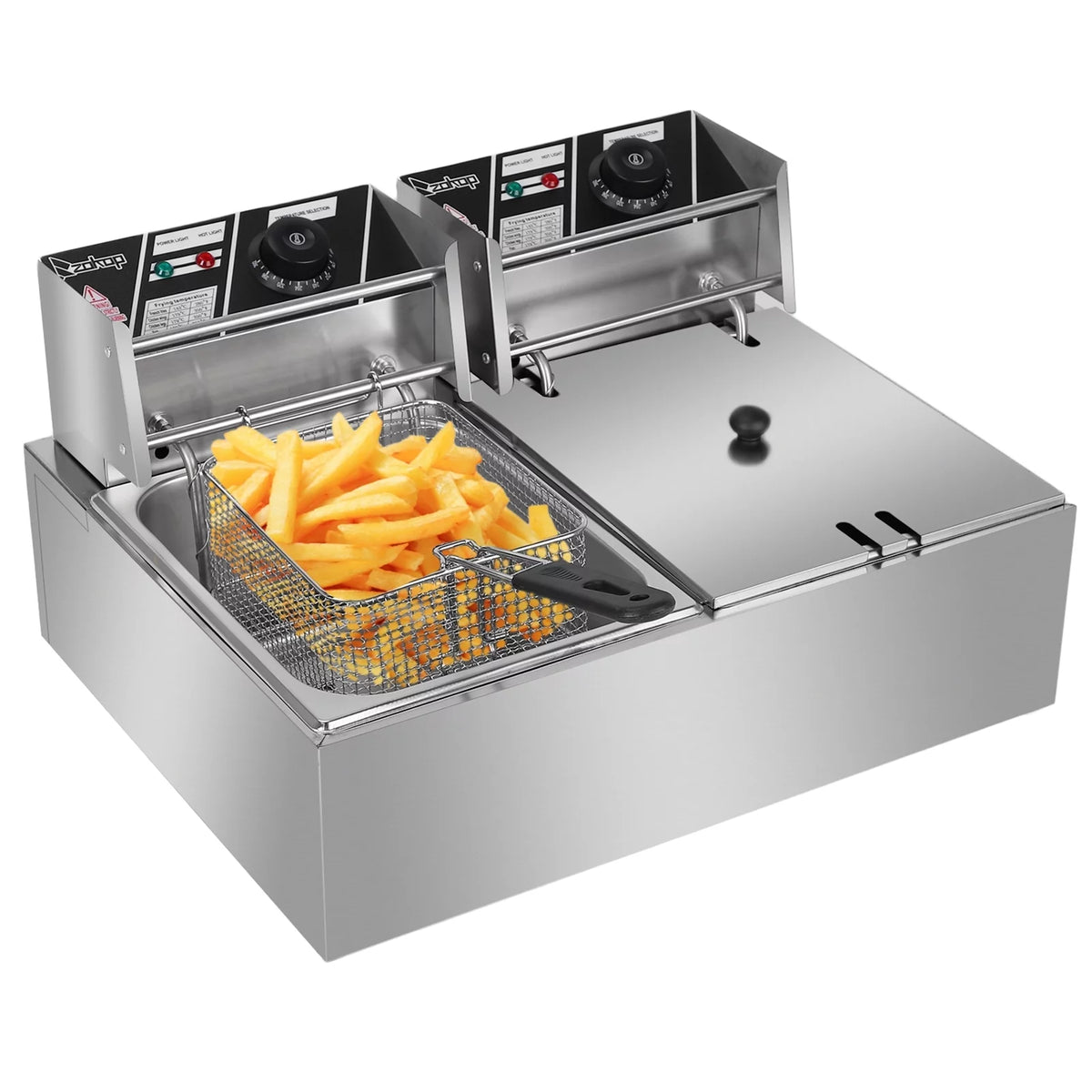 5000W 12L Stainless Steel Electric Fryer R9282