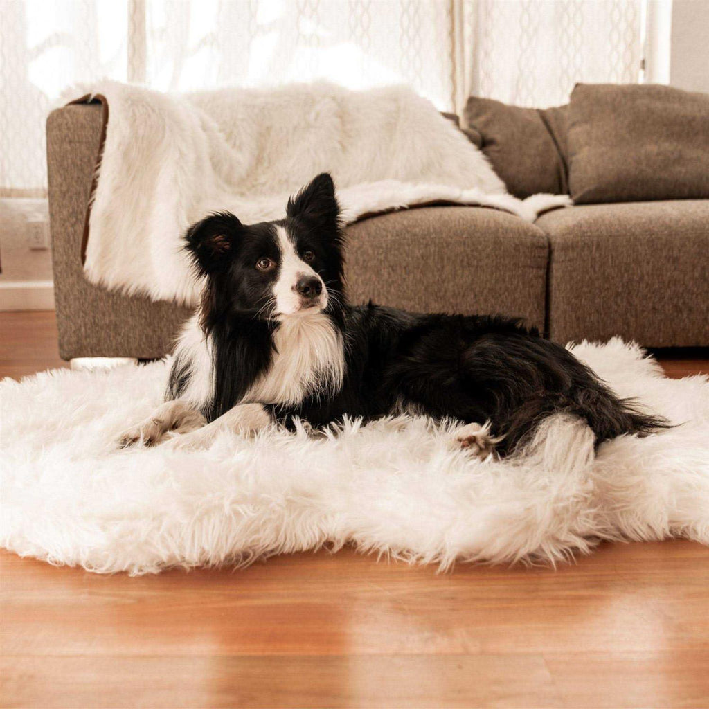 Faux Fur Orthopedic Dog Bed H550895