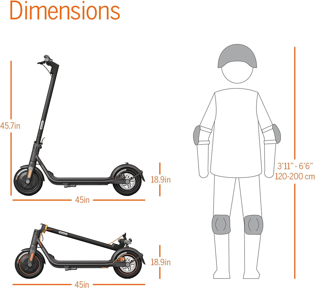 Electric Kick Scooter, 300W Motor, 15.5 mph Max Speed, 10-inch Pneumatic Tire S85378