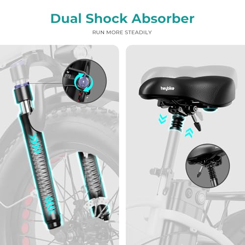 20" Electric Bike with 1000W Peak Motor, 624WH Removable Battery, Folding Fat Tire Bike S116323