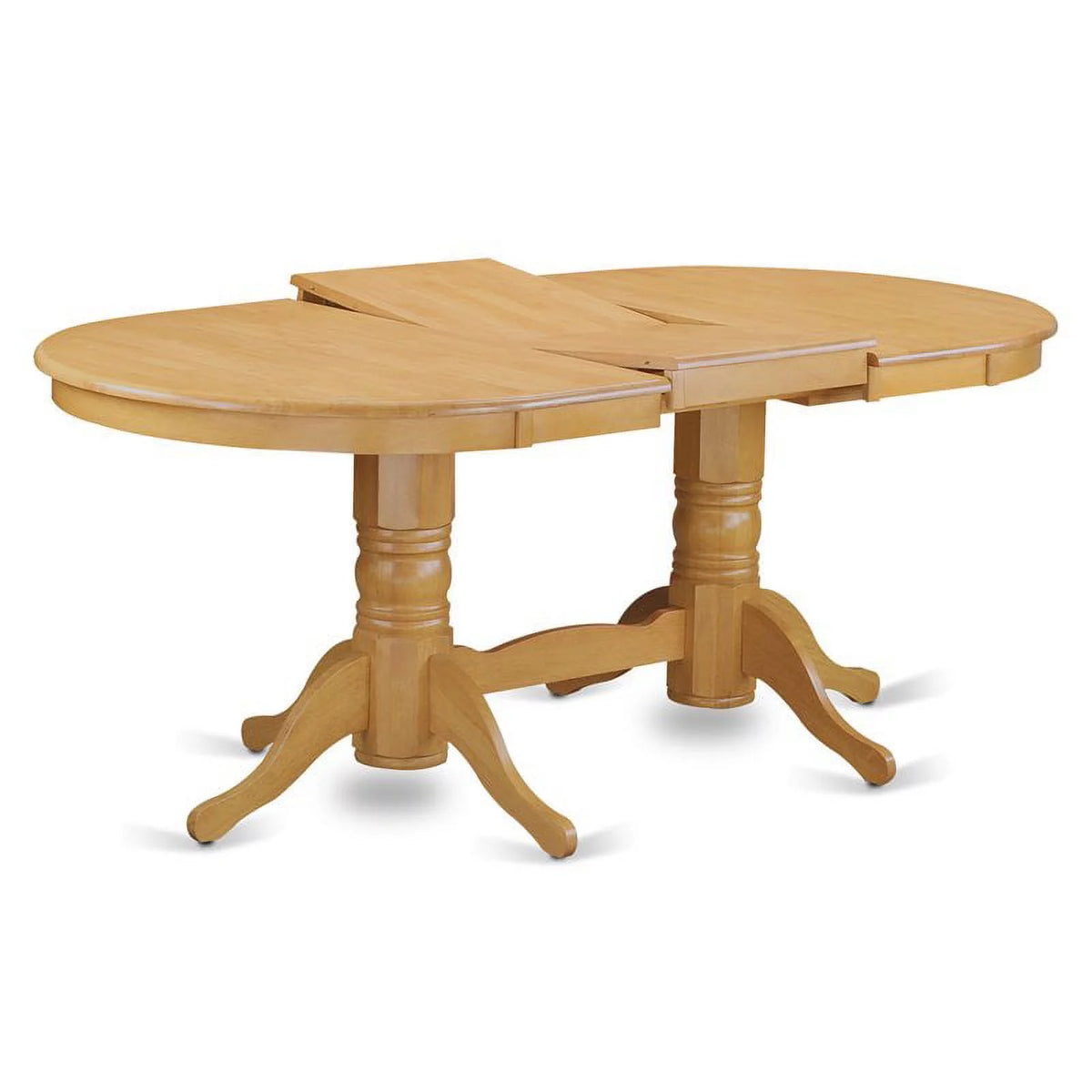 5-piece Oak Wood Table and Dining Chair Set S9399