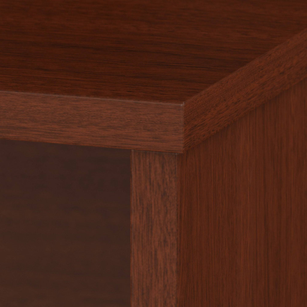 Autumn Cherry Office Desk with Mobile File Cabinet J374