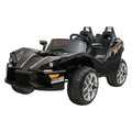 Black 12V Kids Car with 2.4ghz RC H9718