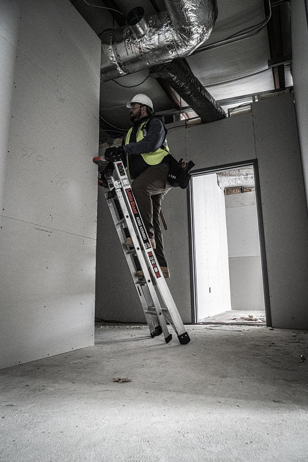 Aluminum 3-in-1 Combo Ladder, Type 1A - 300 lbs. Rated B91042