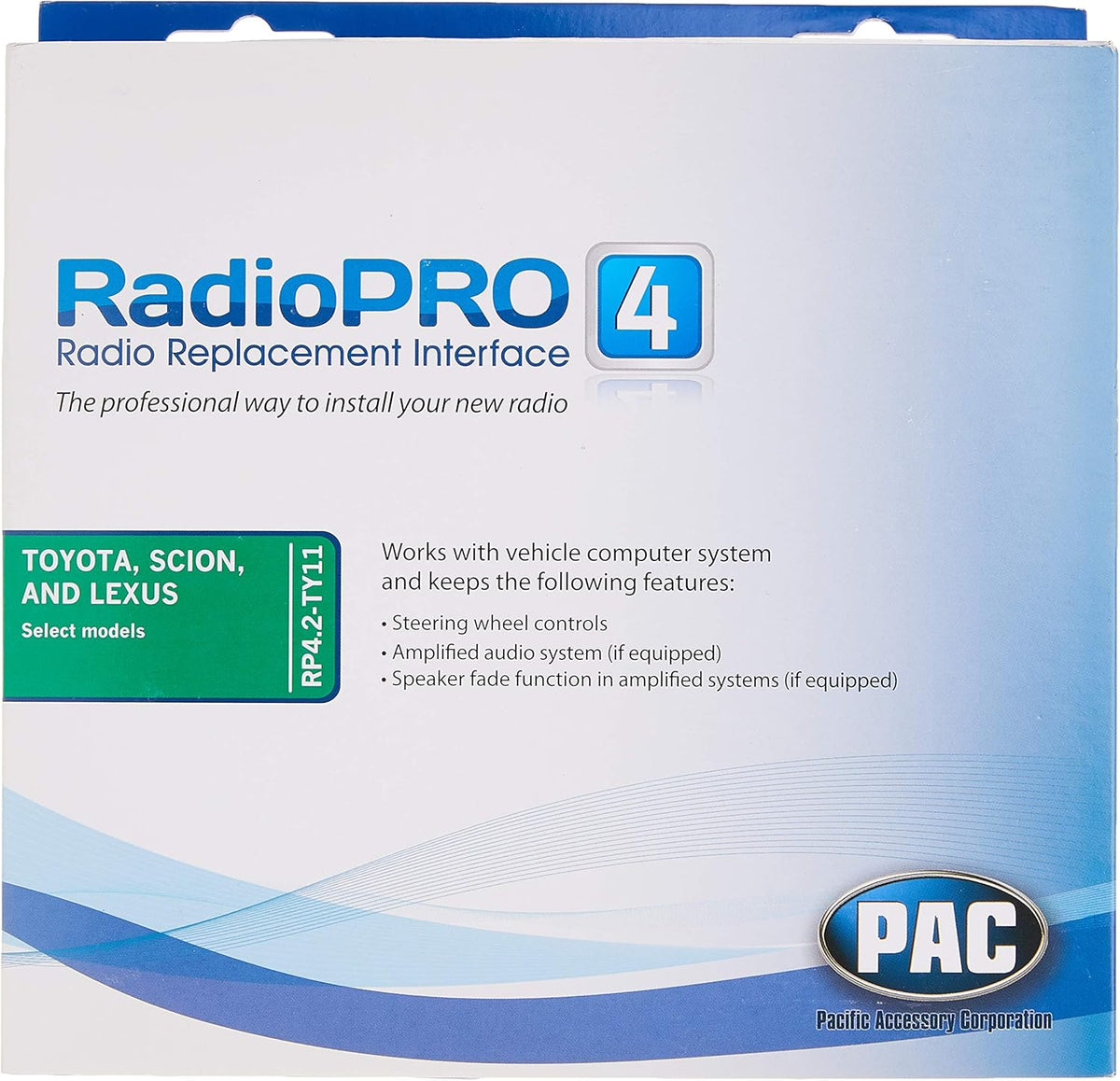 Silver Double or Single DIN Install Package H464
