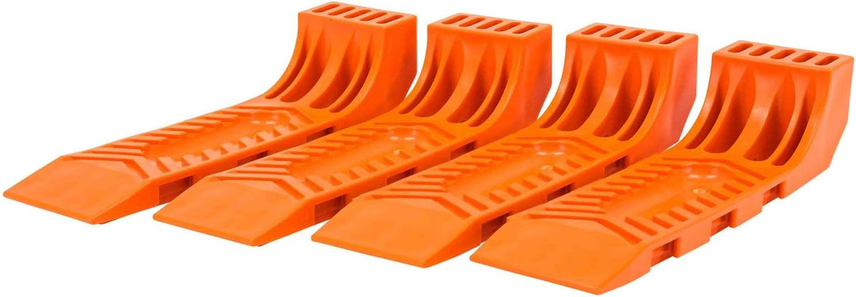 Interlocking Tire Skates Safety Orange (4pc Set) T367