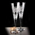 Crystal Flute Glasses, Set of 2 M385133