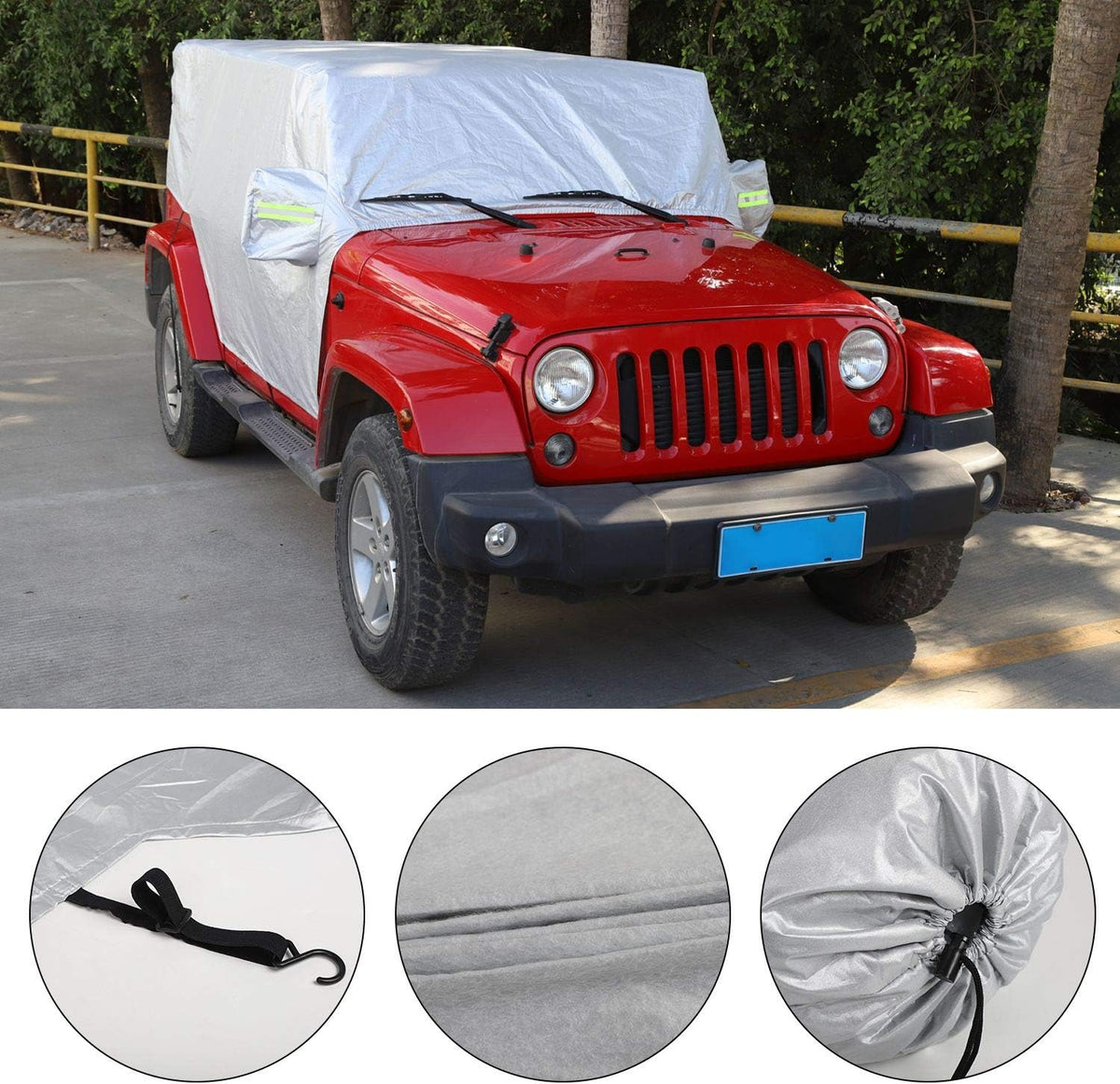 Car Cover Weatherproof Pack of 2 J556