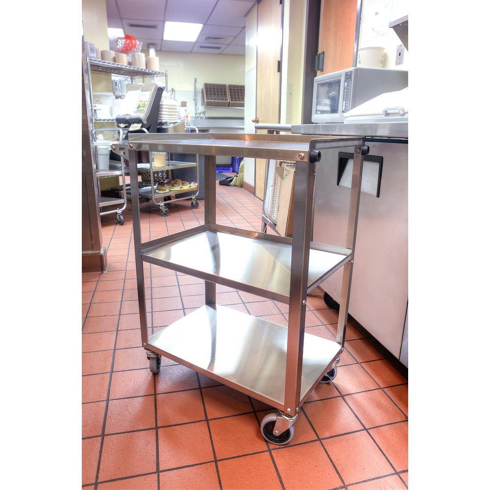 Stainless Steel Serving Cart S3794