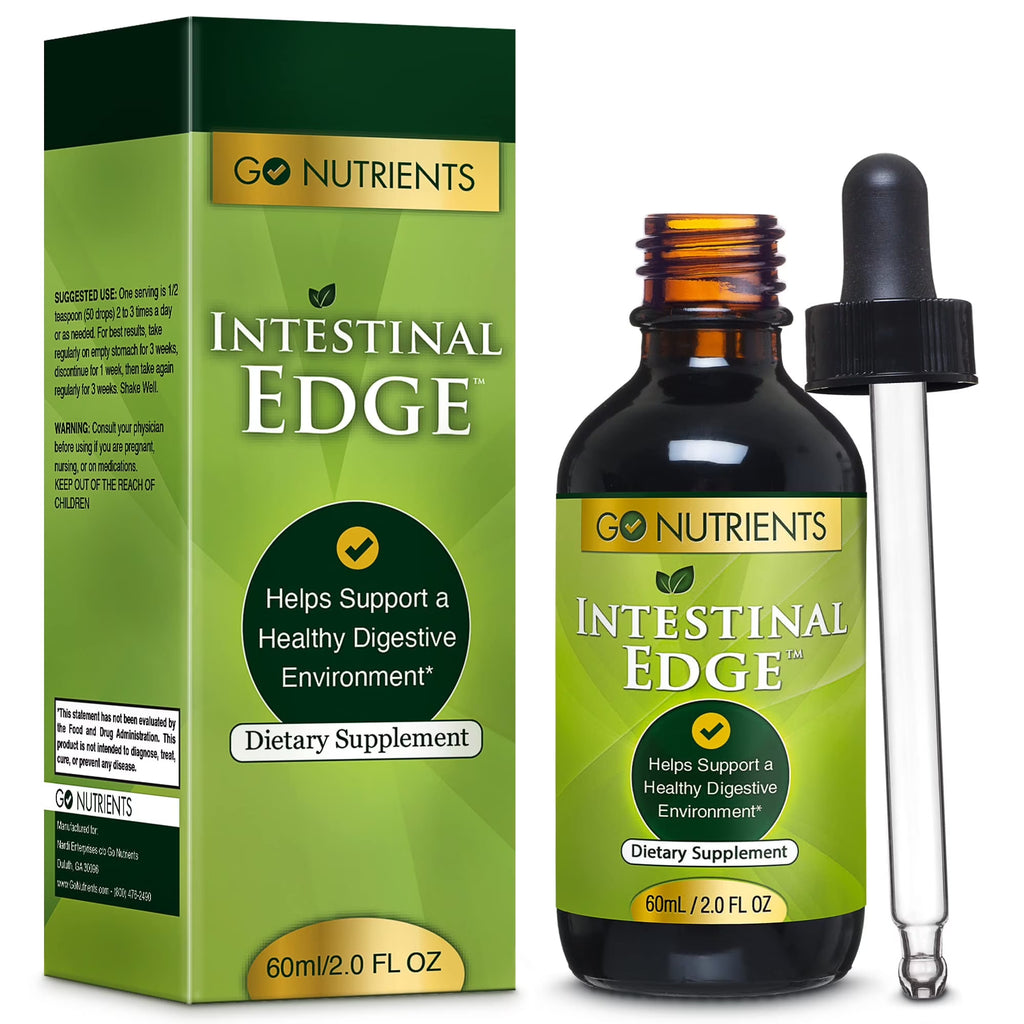 Digestive Support Liquid Drops Supplement with Black Walnut - 2 oz U196727