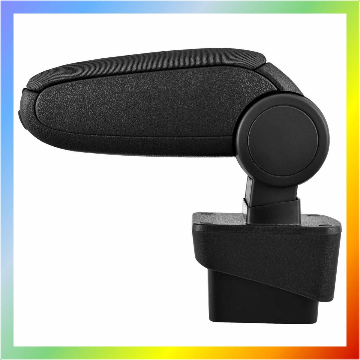 Black Fabric Centre Console Armrest Q89110