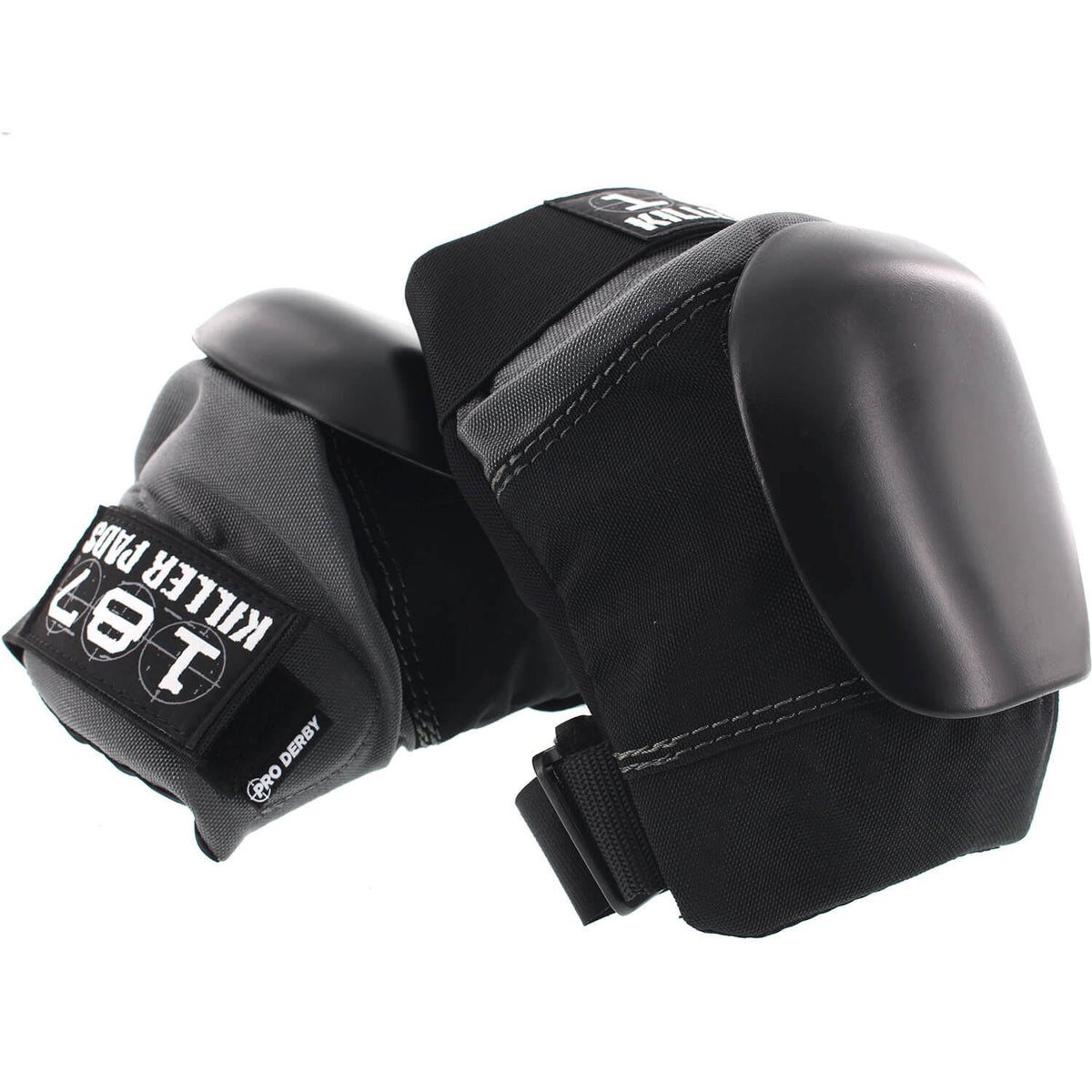 Black Grey Knee Pads X-Large H67076