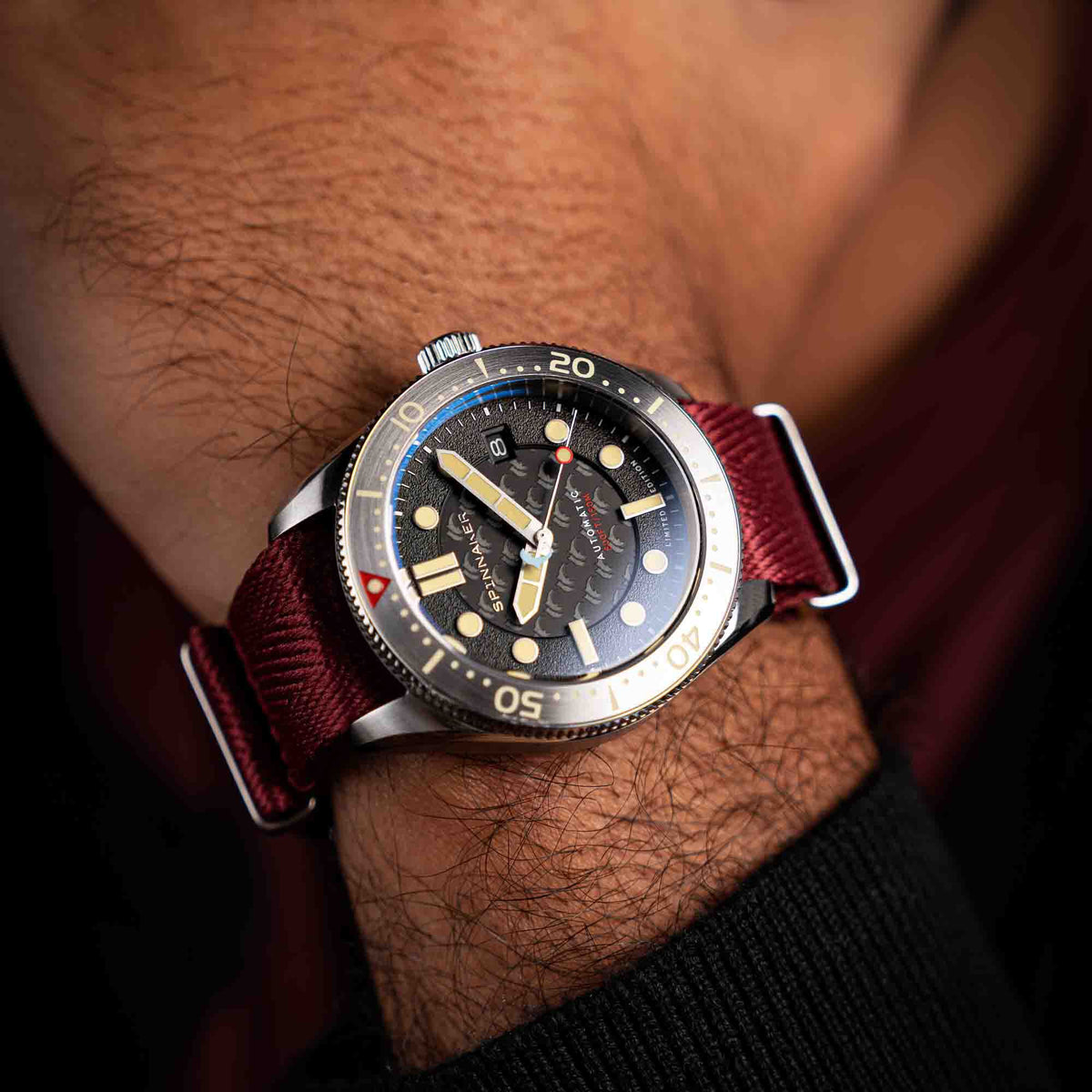 Black Limited Edition Automatic Watch U168