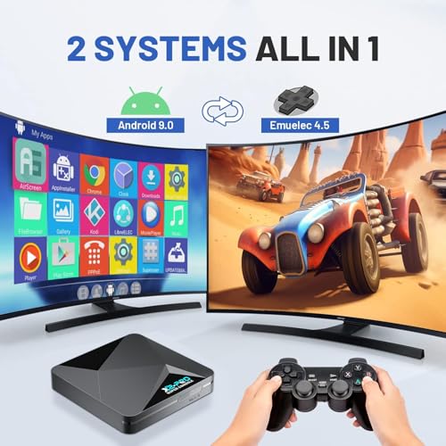 Retro Game Console with 2 Controllers T403396