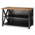 Solid Wood Farmhouse Storage Console N354