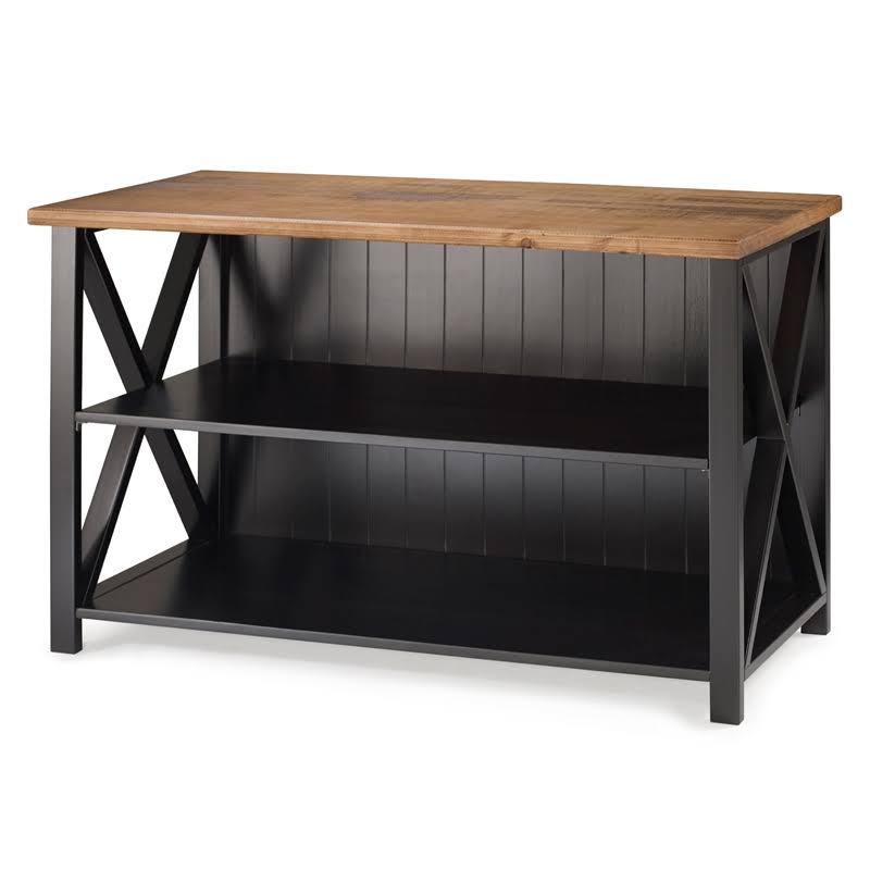 Solid Wood Farmhouse Storage Console N354