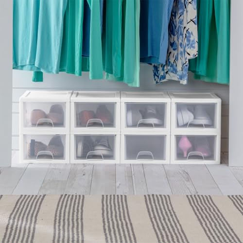 Clear 27 Quart Stacking Drawer R7418