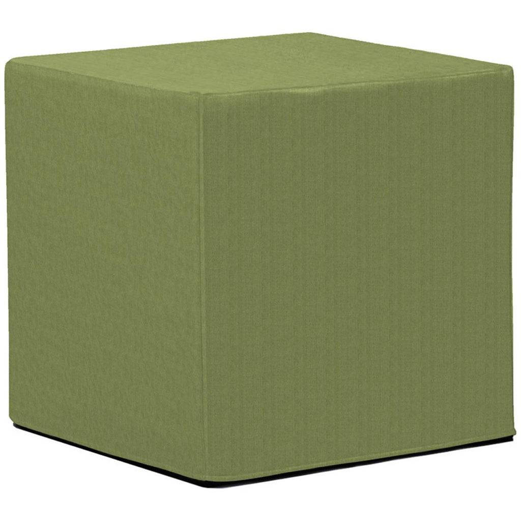 Turquoise No Tip Block Ottoman L525499