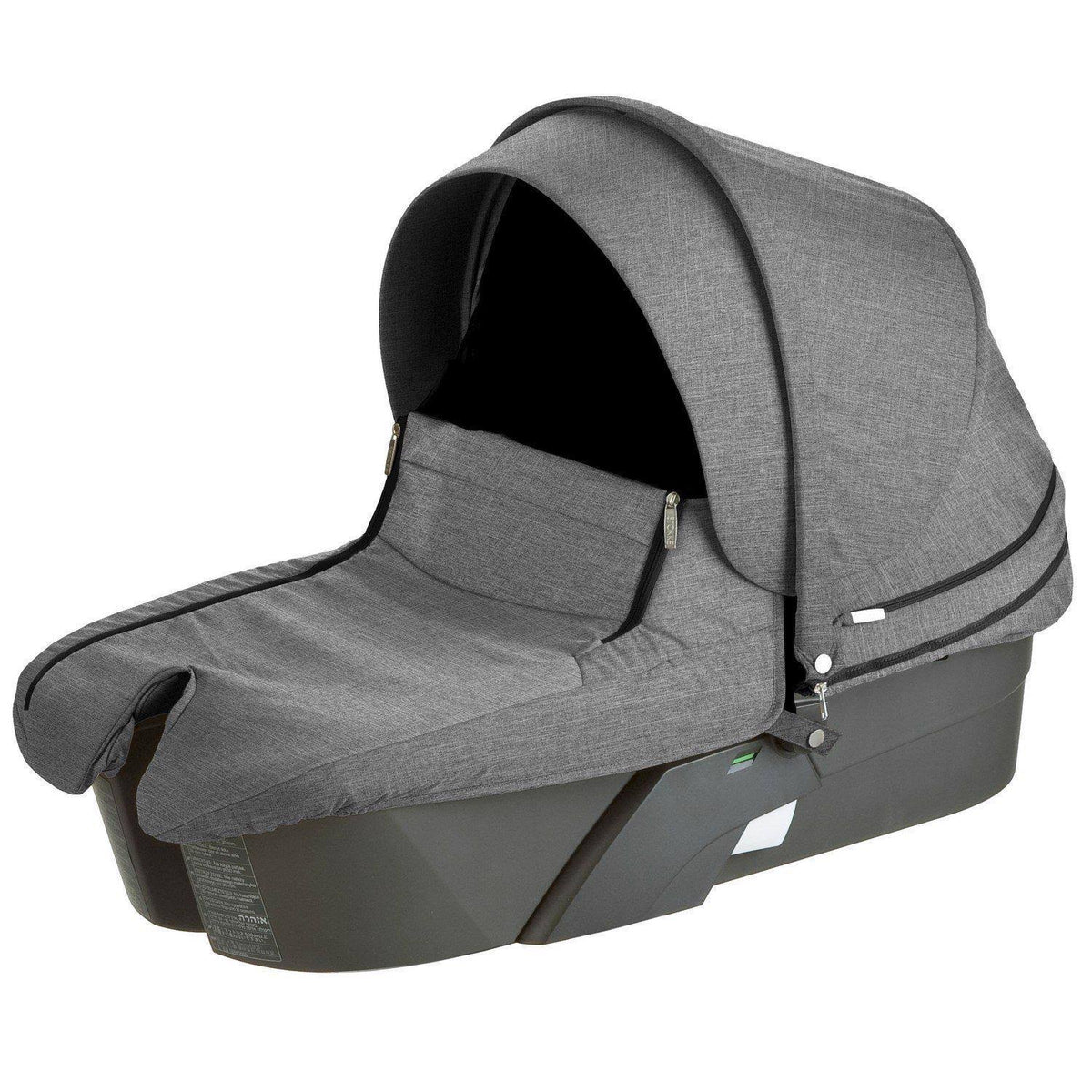 Carry Cot Black Melange D7823
